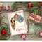 Diamond Dotz® Merry Christmas Baubles Trad Diamond Painting Greeting Card Kit